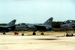 Une escadrille de Mirage F1 (862x550 / 82Ko)